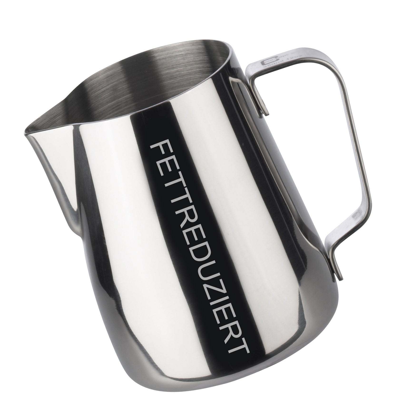 JoeFrex Milchkanne mit Gravur "Fettreduziert" 0,35l