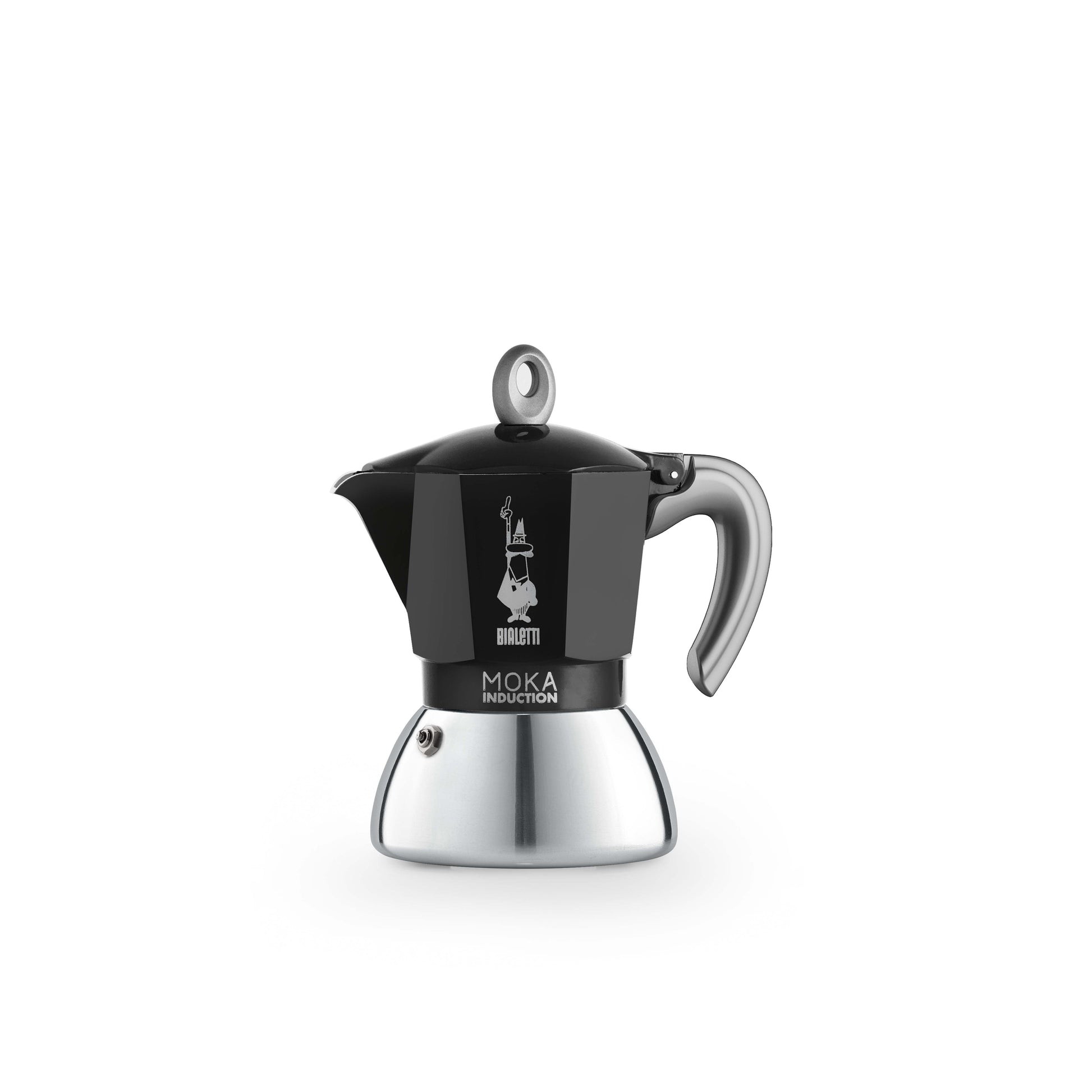 Bialetti New Moka Induction Schwarz 4T