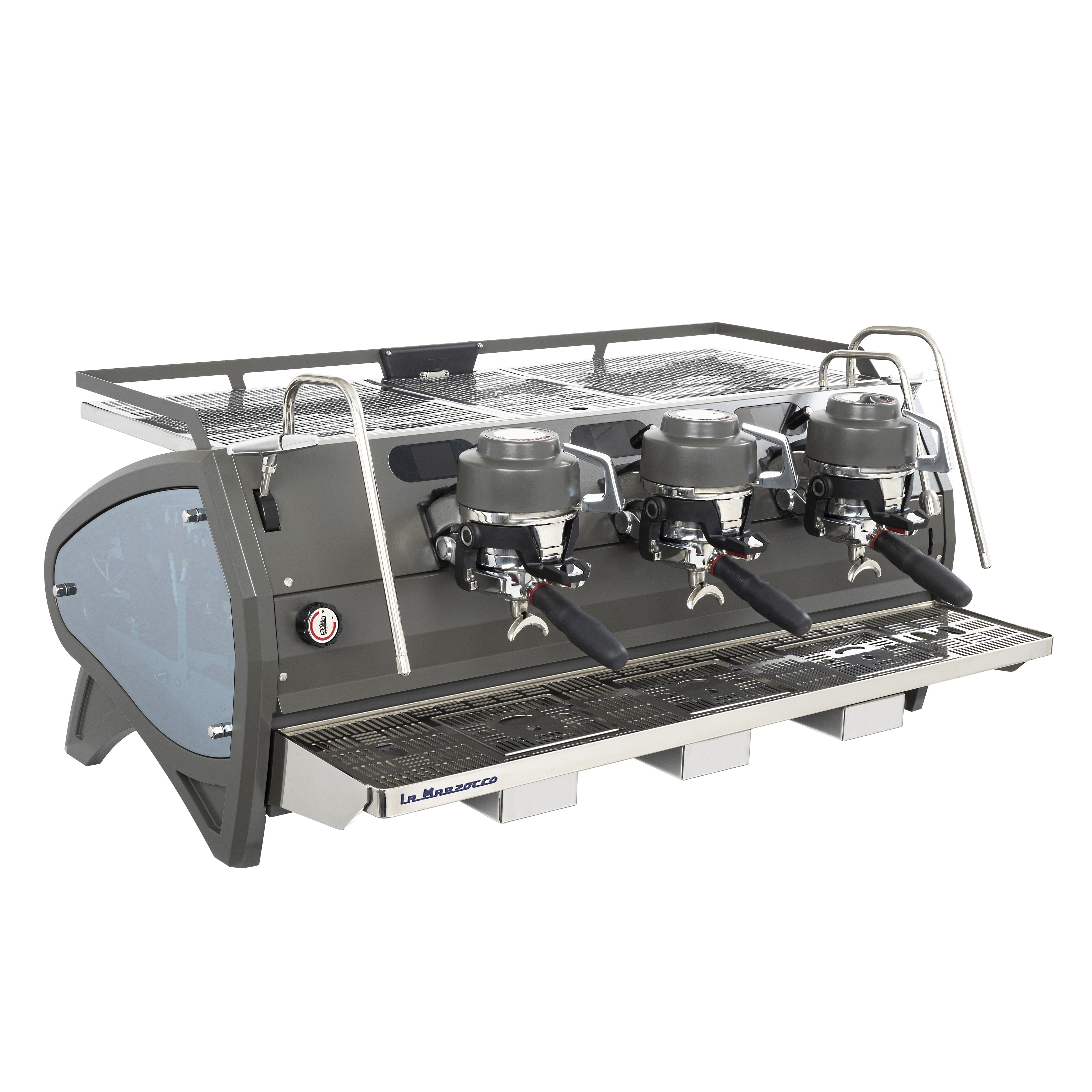 La Marzocco Strada 3gr ラ・マルゾッコ ストラーダ3連 Strada_X_3gr_3-4_Front_4050.