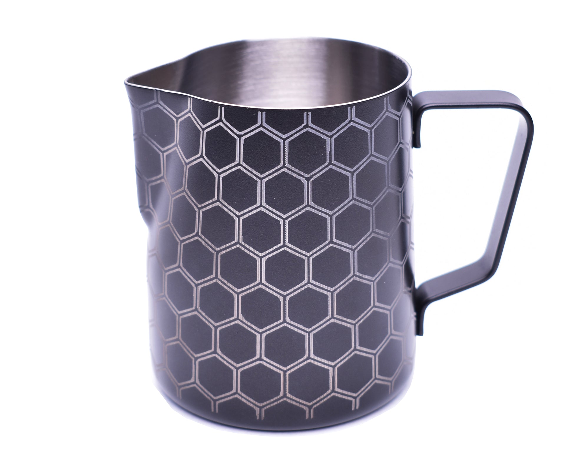 JoeFrex Milchkanne mit Pulverbeschichtung HONEYCOMB 0,60l