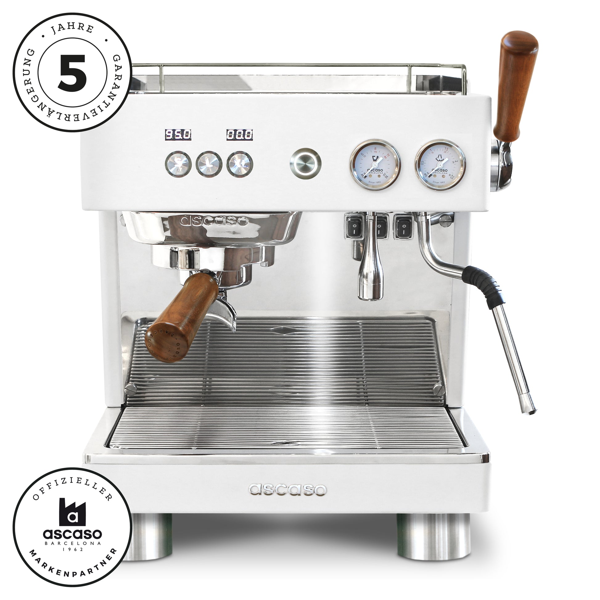 Ascaso Baby T Plus Weiss- 2025