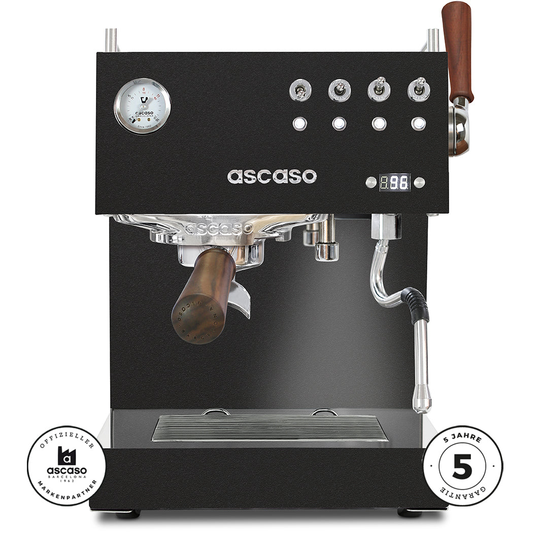 Ascaso Steel Duo Plus Schwarz