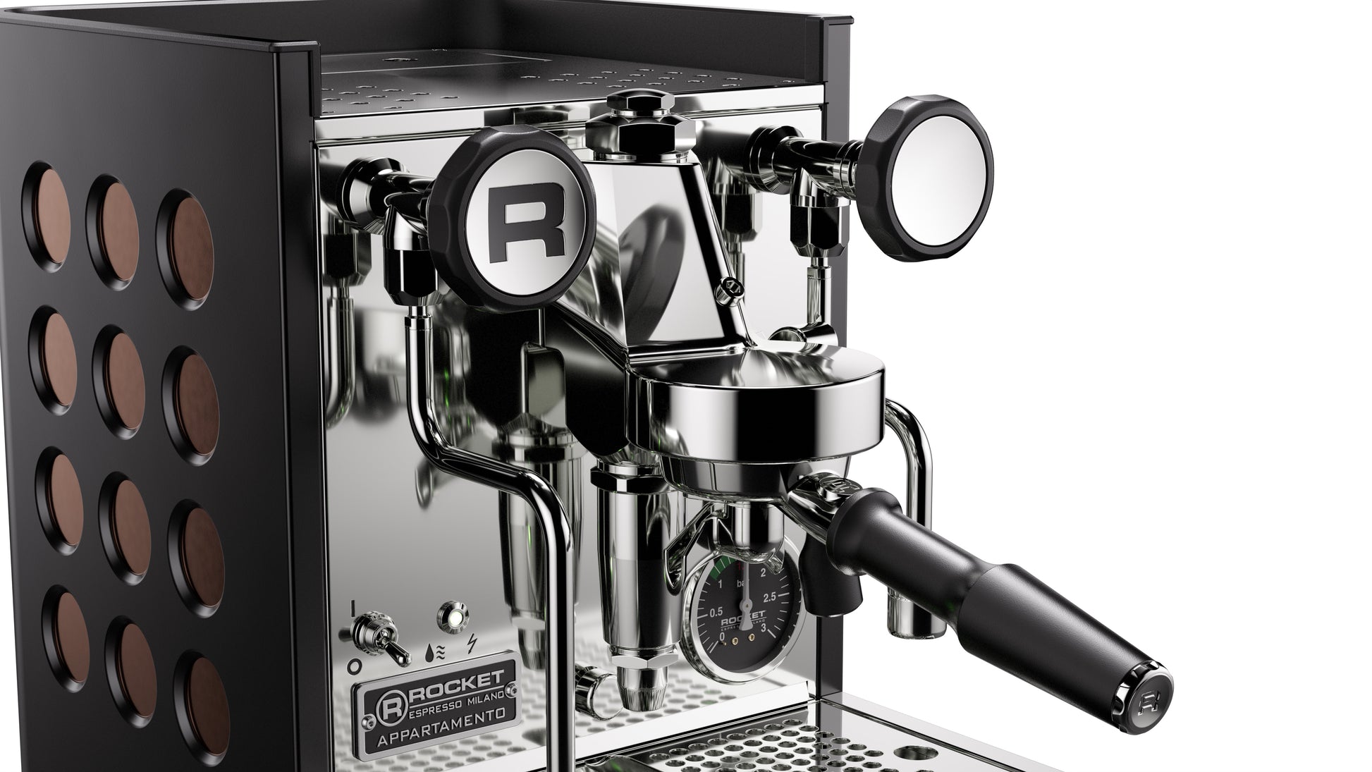 Rocket Appartamento TCA Schwarz / Kupfer