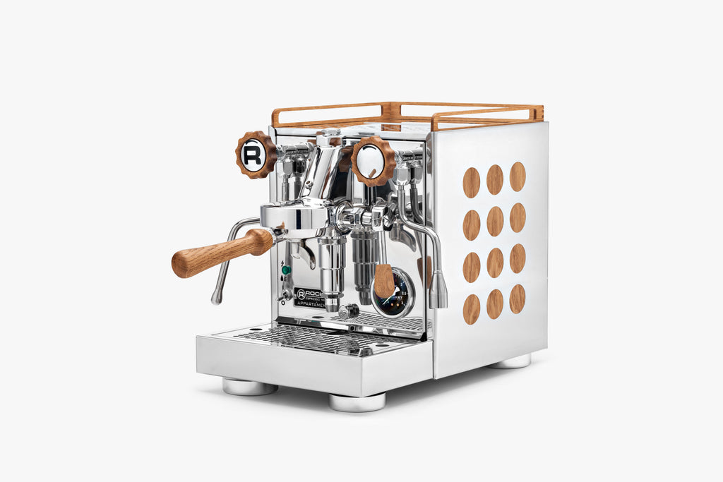 Wiedemann Griffset Holz Rocket ohne Siebträgerköpfe - einmalig reduziert und nicht umtauschbar