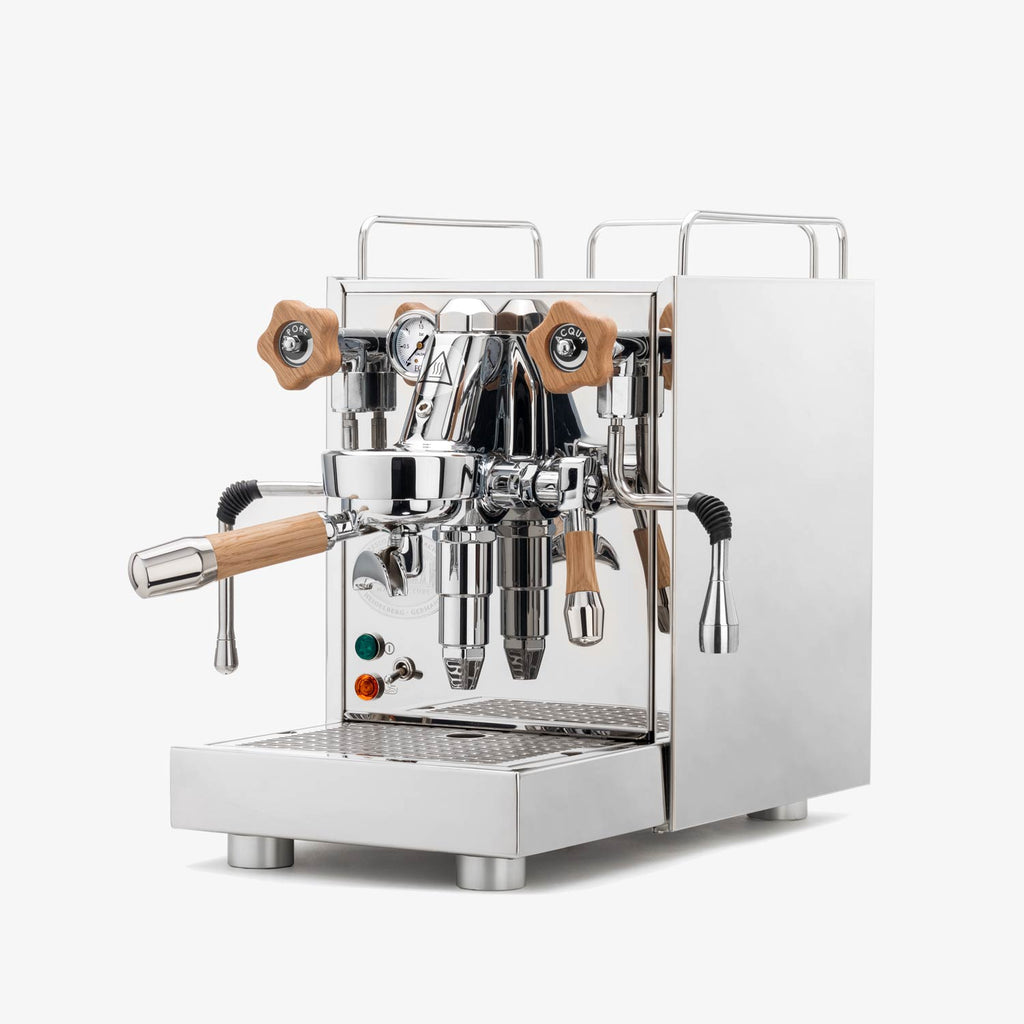 Wiedemann Griffset Holz ECM ohne Siebträgerköpfe