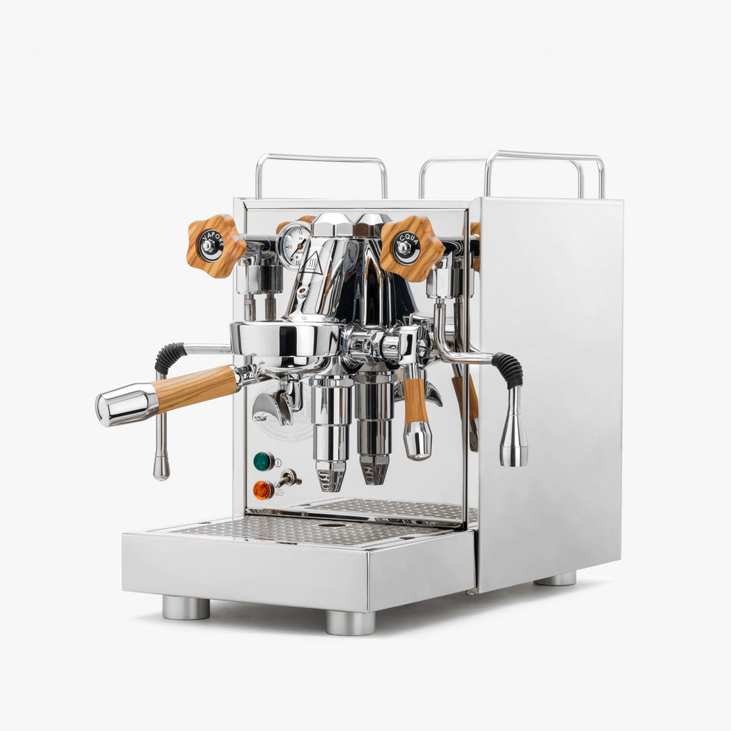 Wiedemann Griffset Holz ECM ohne Siebträgerköpfe