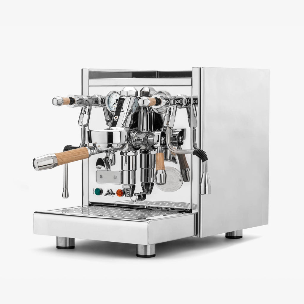 Wiedemann Griffset Holz ECM ohne Siebträgerköpfe