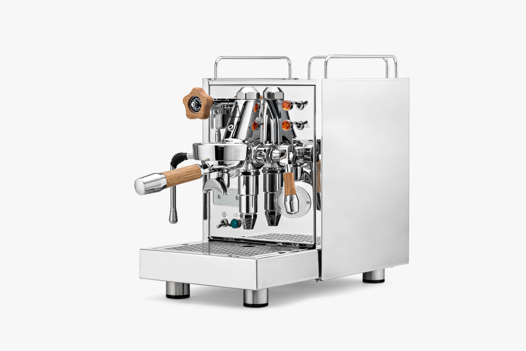 Wiedemann Griffset Holz ECM ohne Siebträgerköpfe