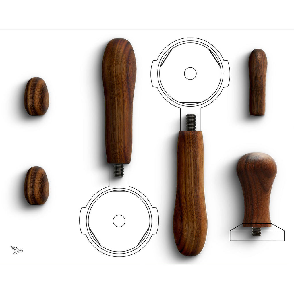 Brewspire Griffset ECM Kipphebel - Nuss