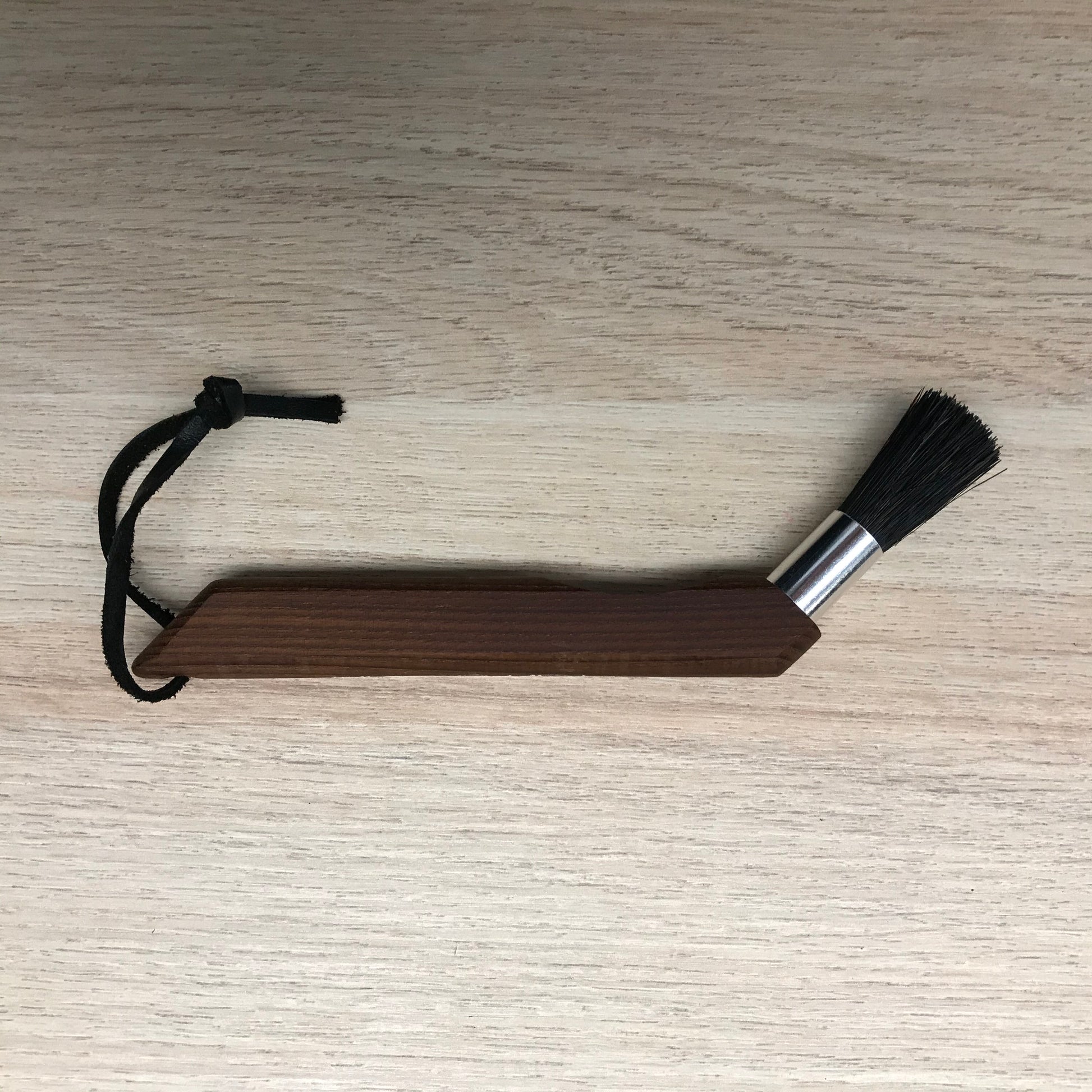 Espressopinsel schräg "Kaffeeraum" dunkel