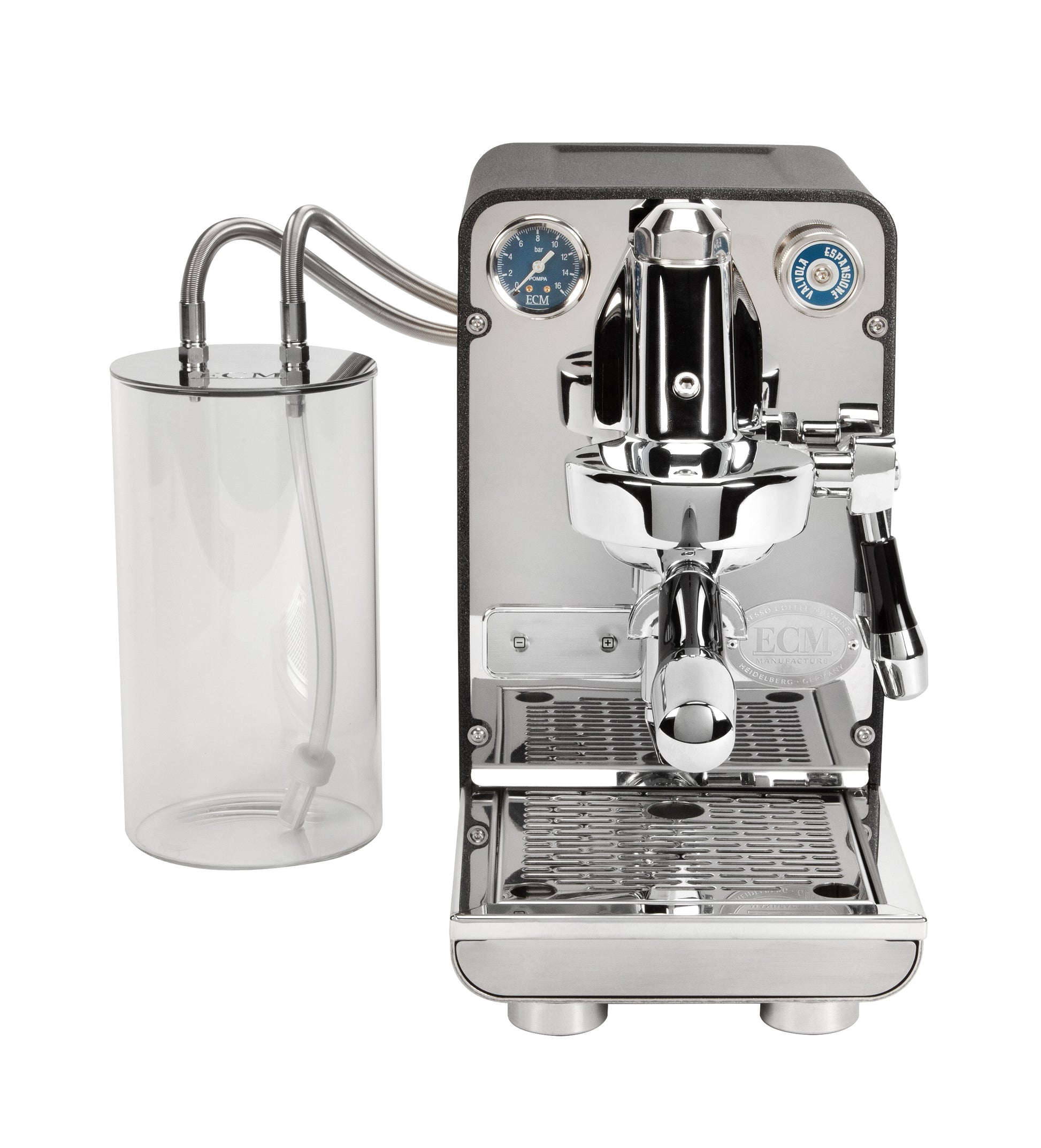 ECM Puristika Edelstahl / Anthrazit