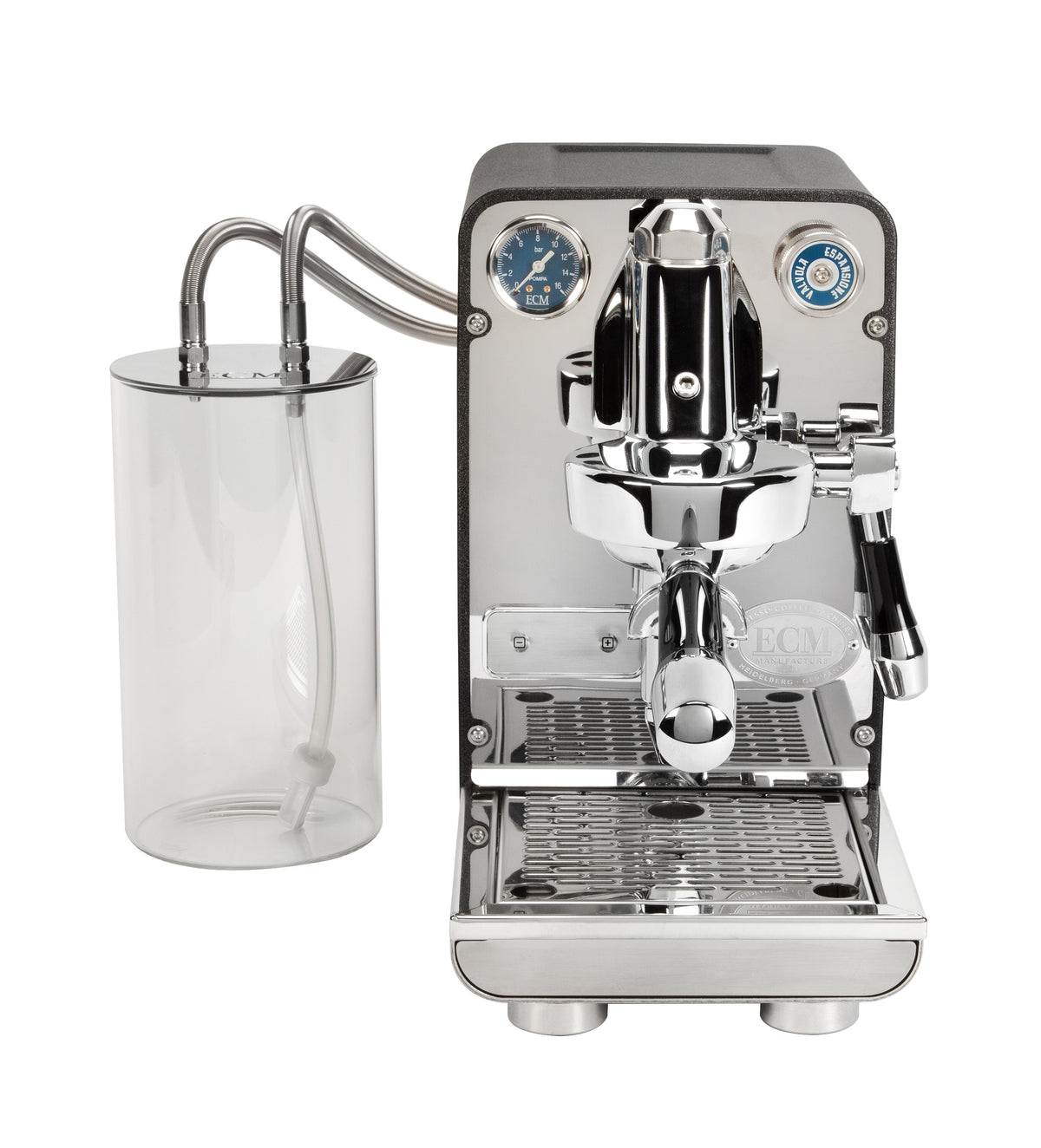 ECM Puristika Edelstahl / Anthrazit