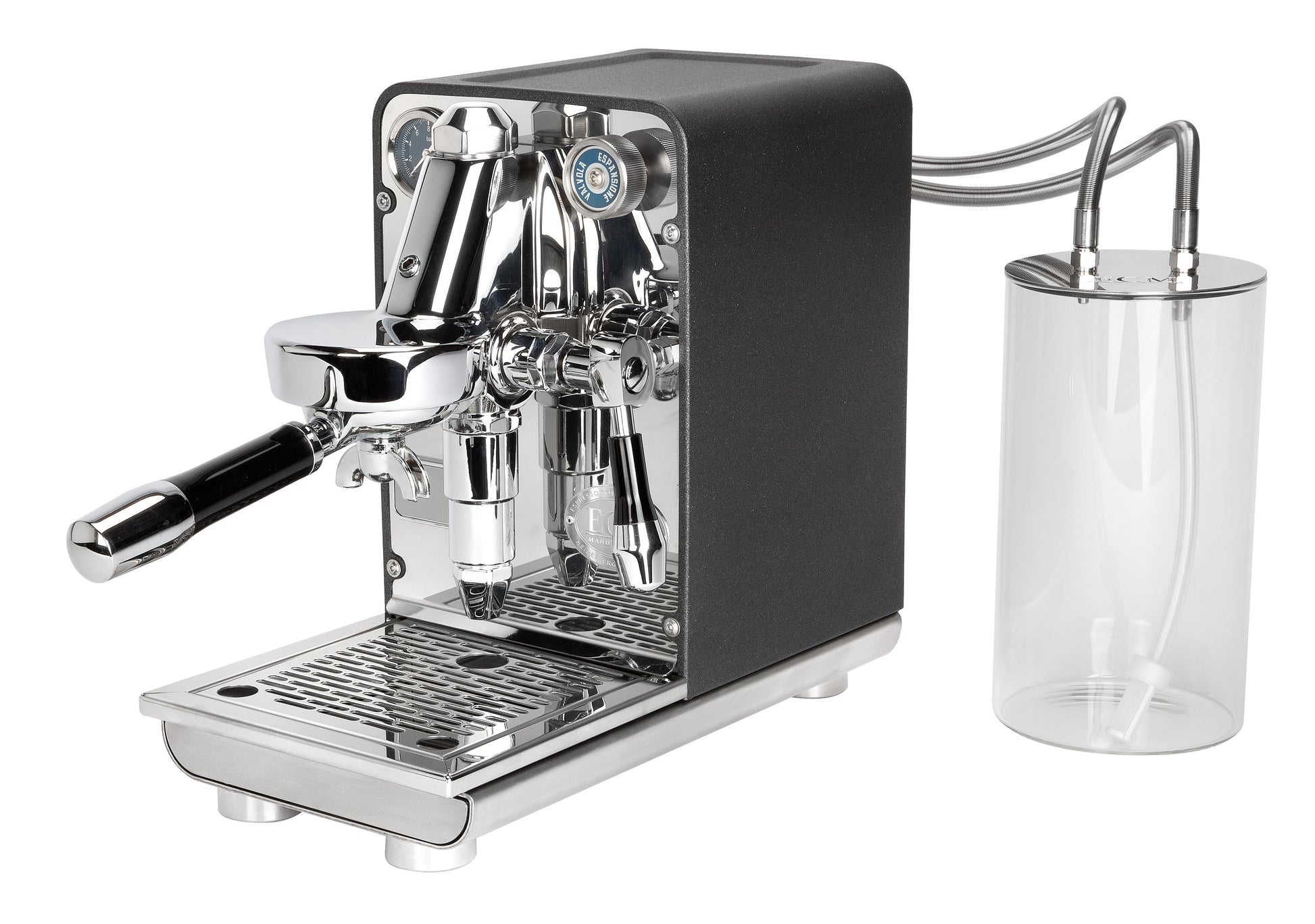 ECM Puristika Edelstahl / Anthrazit