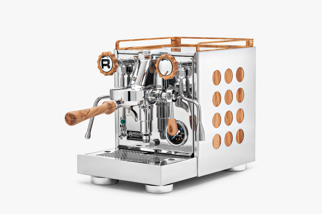 Wiedemann Griffset Holz Rocket ohne Siebträgerköpfe - einmalig reduziert und nicht umtauschbar