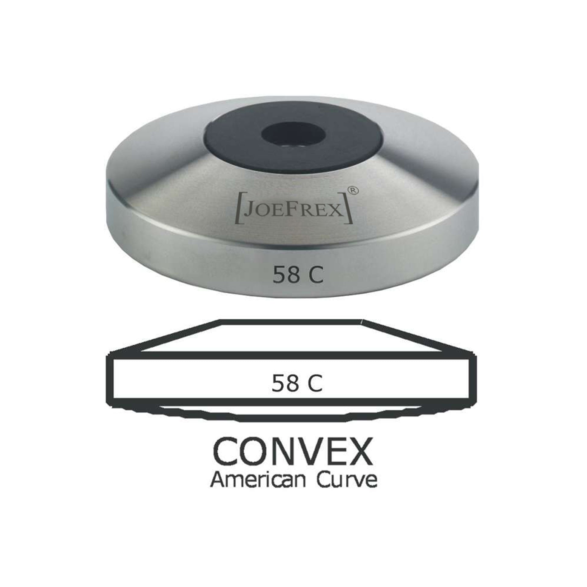 Tamper Basis 58mm Convex