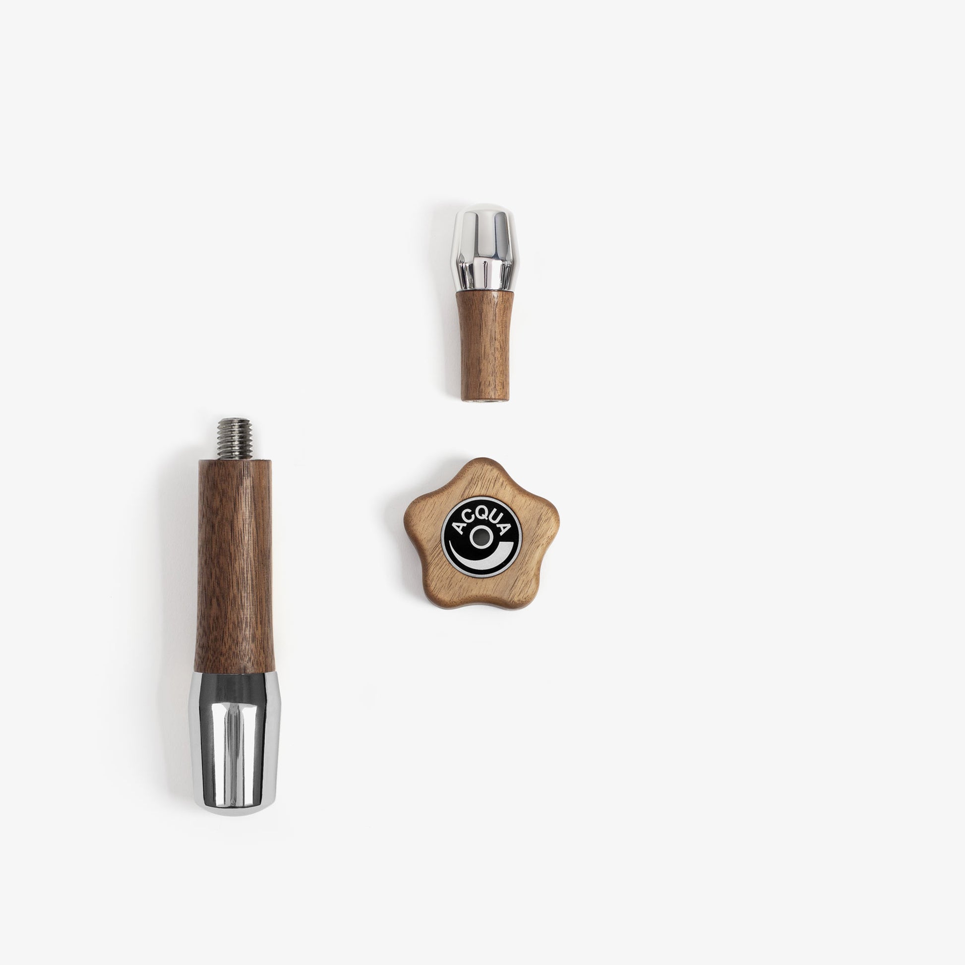 Wiedemann Griffset Holz ECM ohne Siebträgerköpfe - einmalig reduziert und nicht umtauschbar