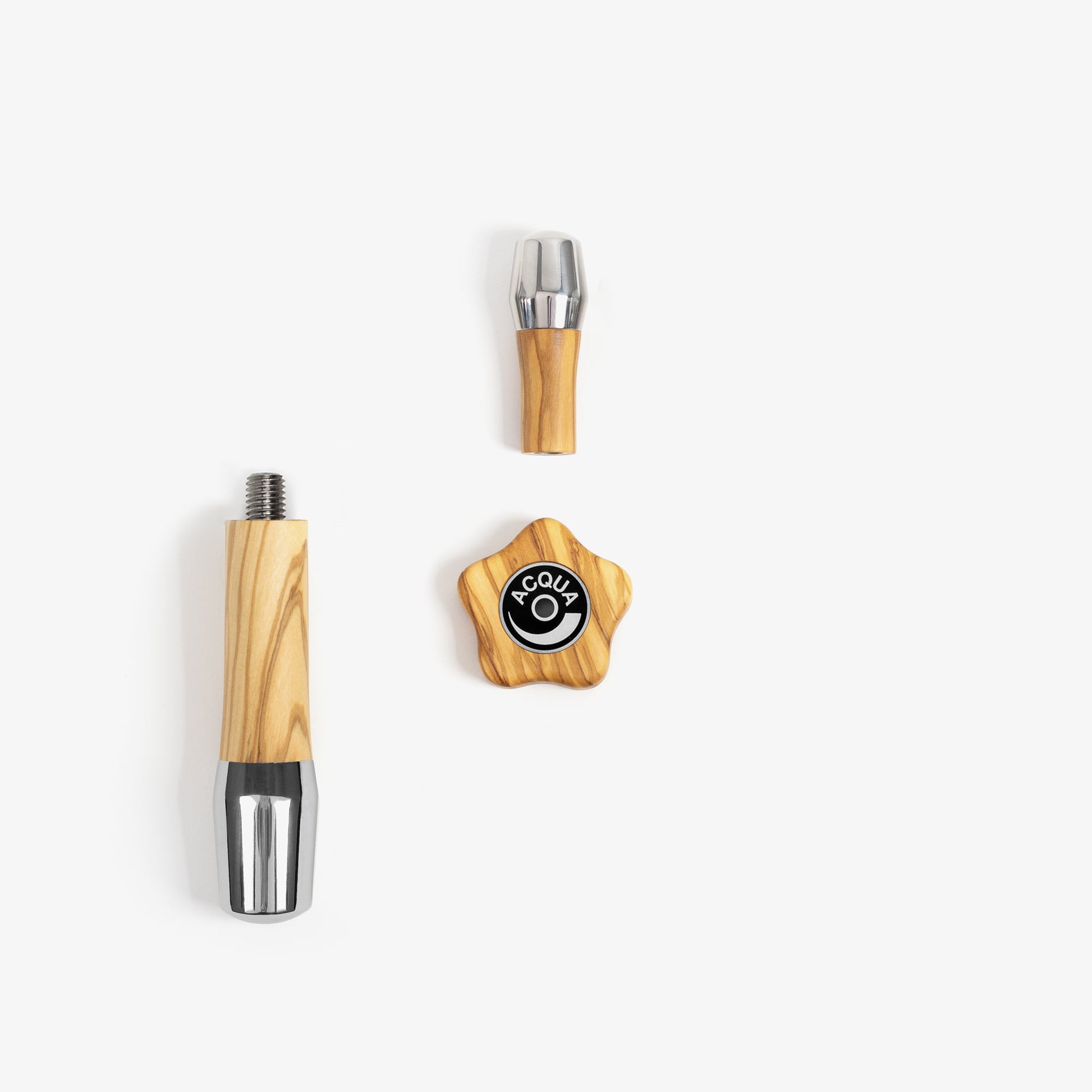 Wiedemann Griffset Holz ECM ohne Siebträgerköpfe - einmalig reduziert und nicht umtauschbar