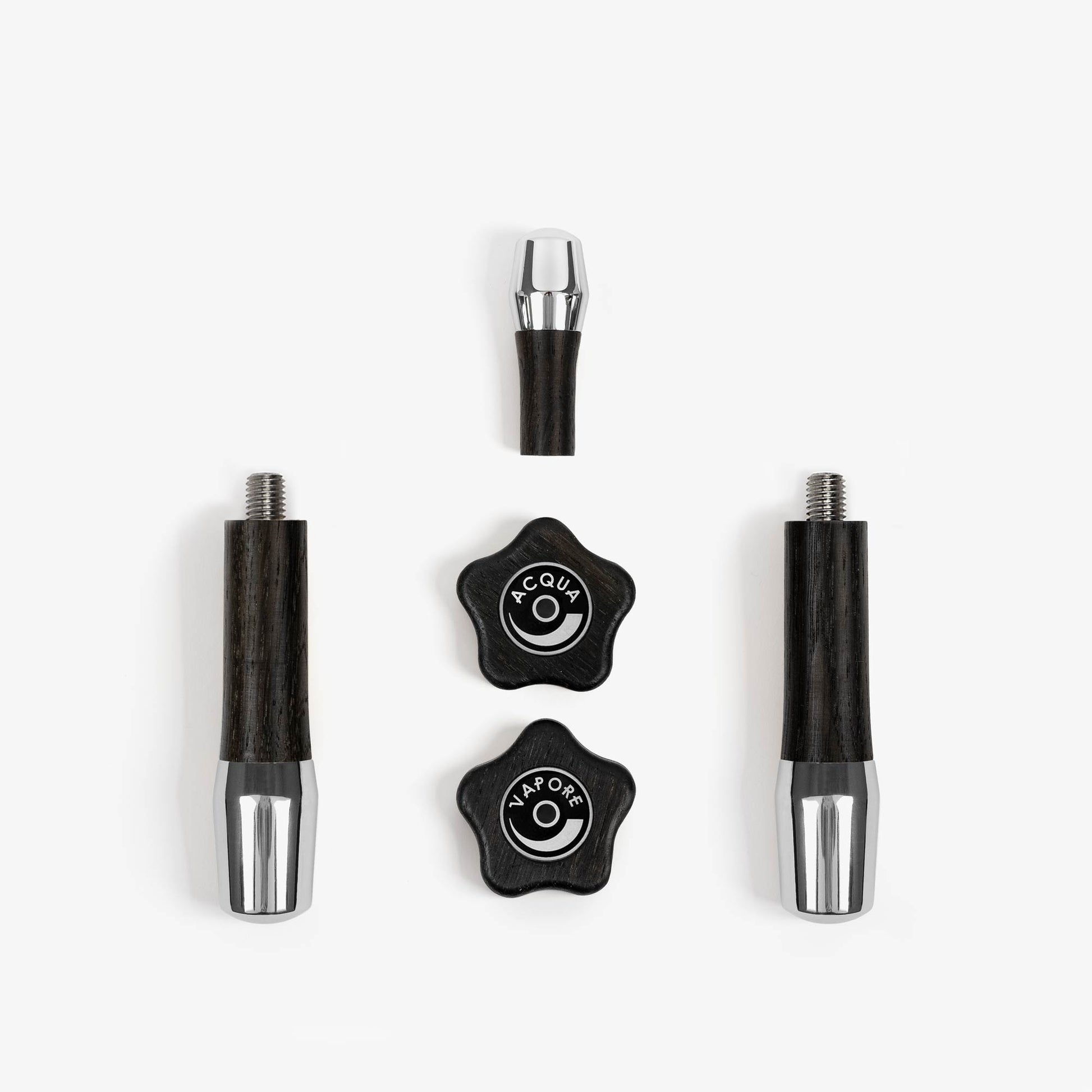 Wiedemann Griffset Holz ECM ohne Siebträgerköpfe - einmalig reduziert und nicht umtauschbar