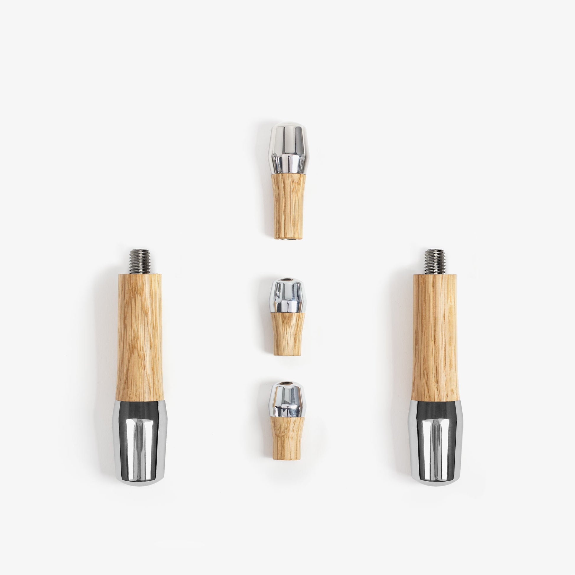 Wiedemann Griffset Holz ECM ohne Siebträgerköpfe - einmalig reduziert und nicht umtauschbar