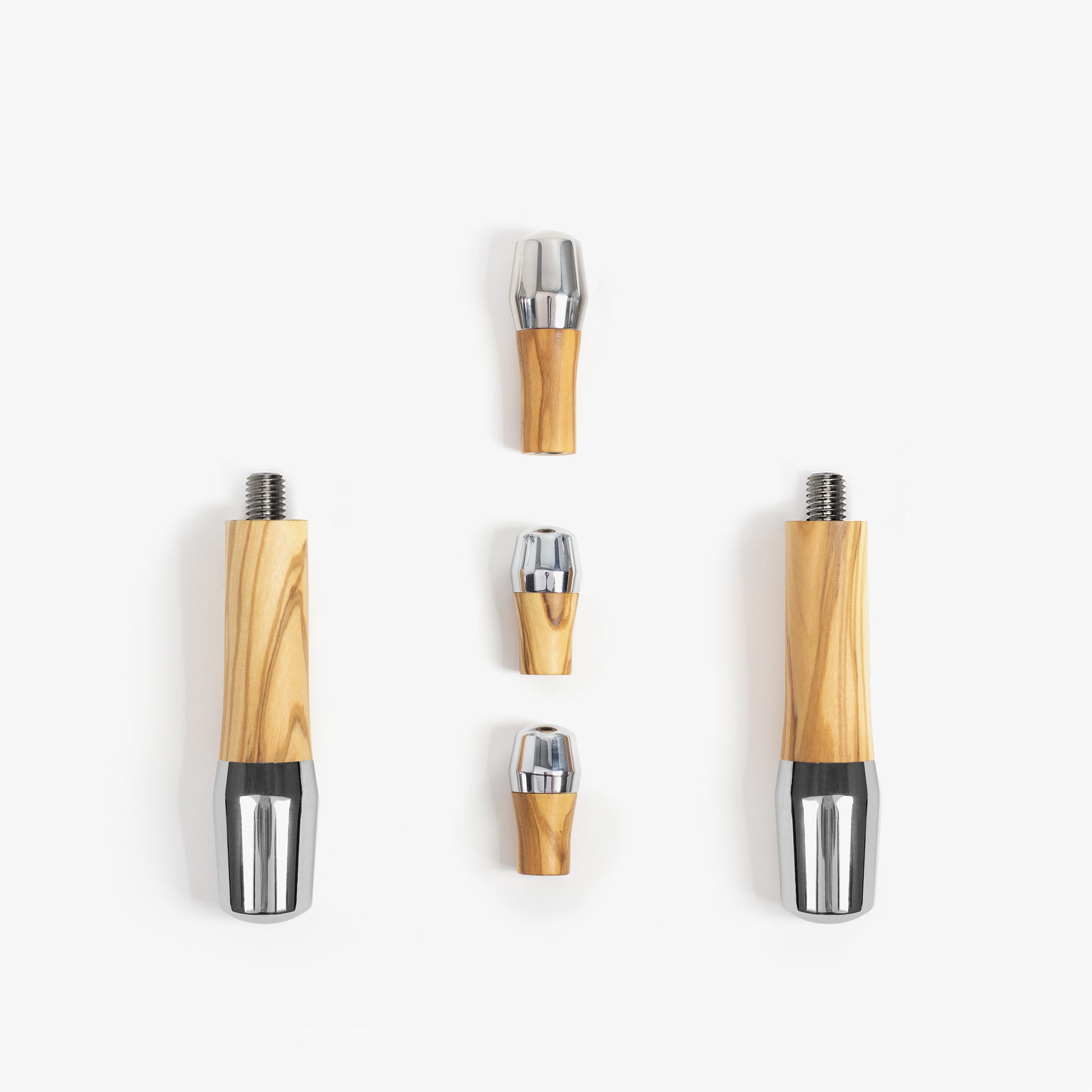 Wiedemann Griffset Holz ECM ohne Siebträgerköpfe - einmalig reduziert und nicht umtauschbar