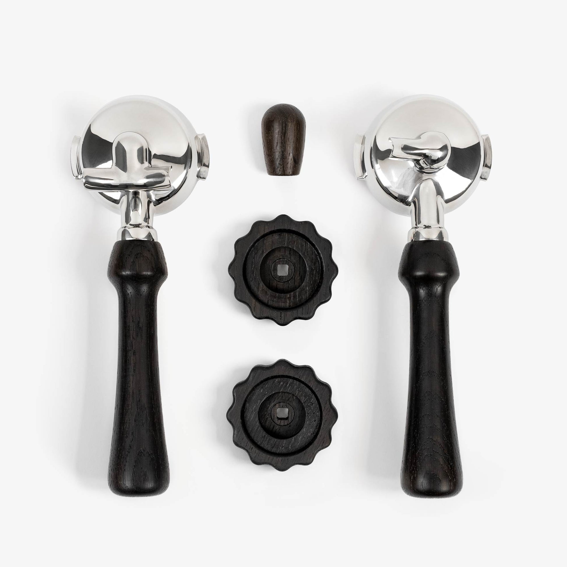 Wiedemann Griffset Holz Rocket ohne Siebträgerköpfe - einmalig reduziert und nicht umtauschbar