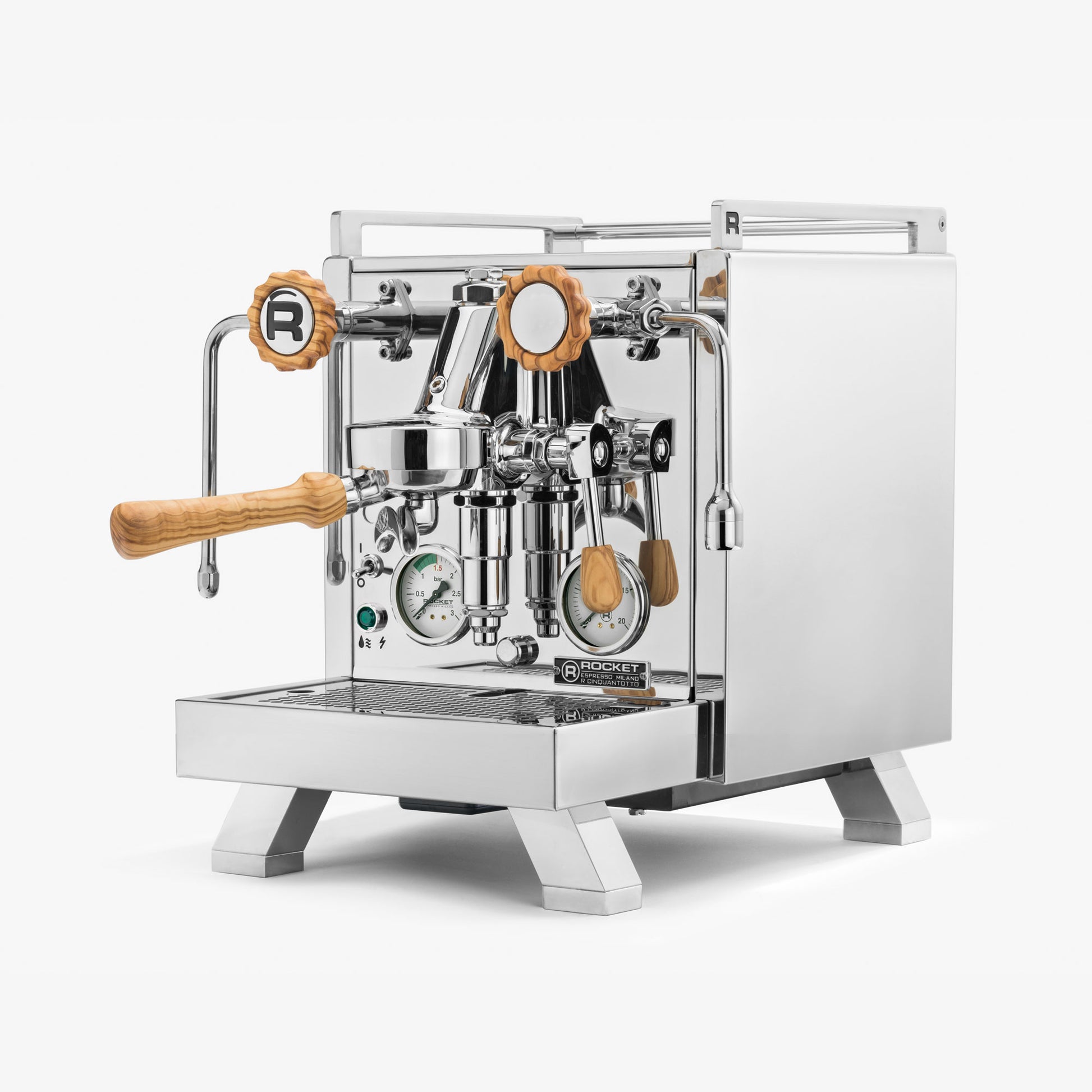 Wiedemann Griffset Holz Rocket ohne Siebträgerköpfe - einmalig reduziert und nicht umtauschbar